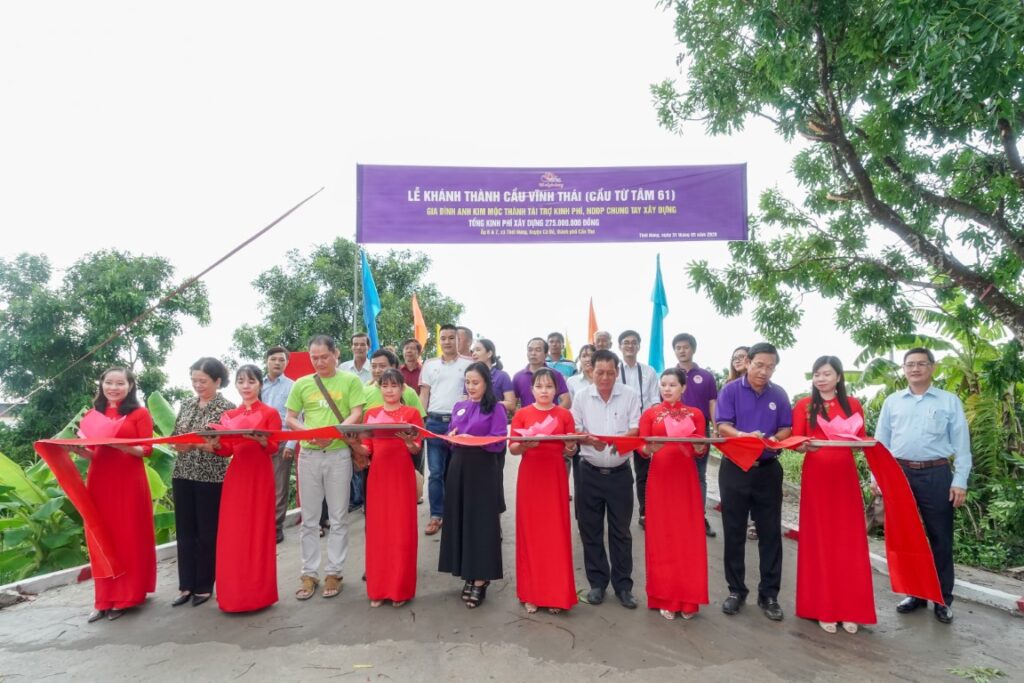 vĩnh thái bridge inauguration