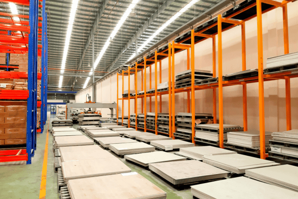 SPC flooring with rigid click-lock profile classified under HS Code 3918